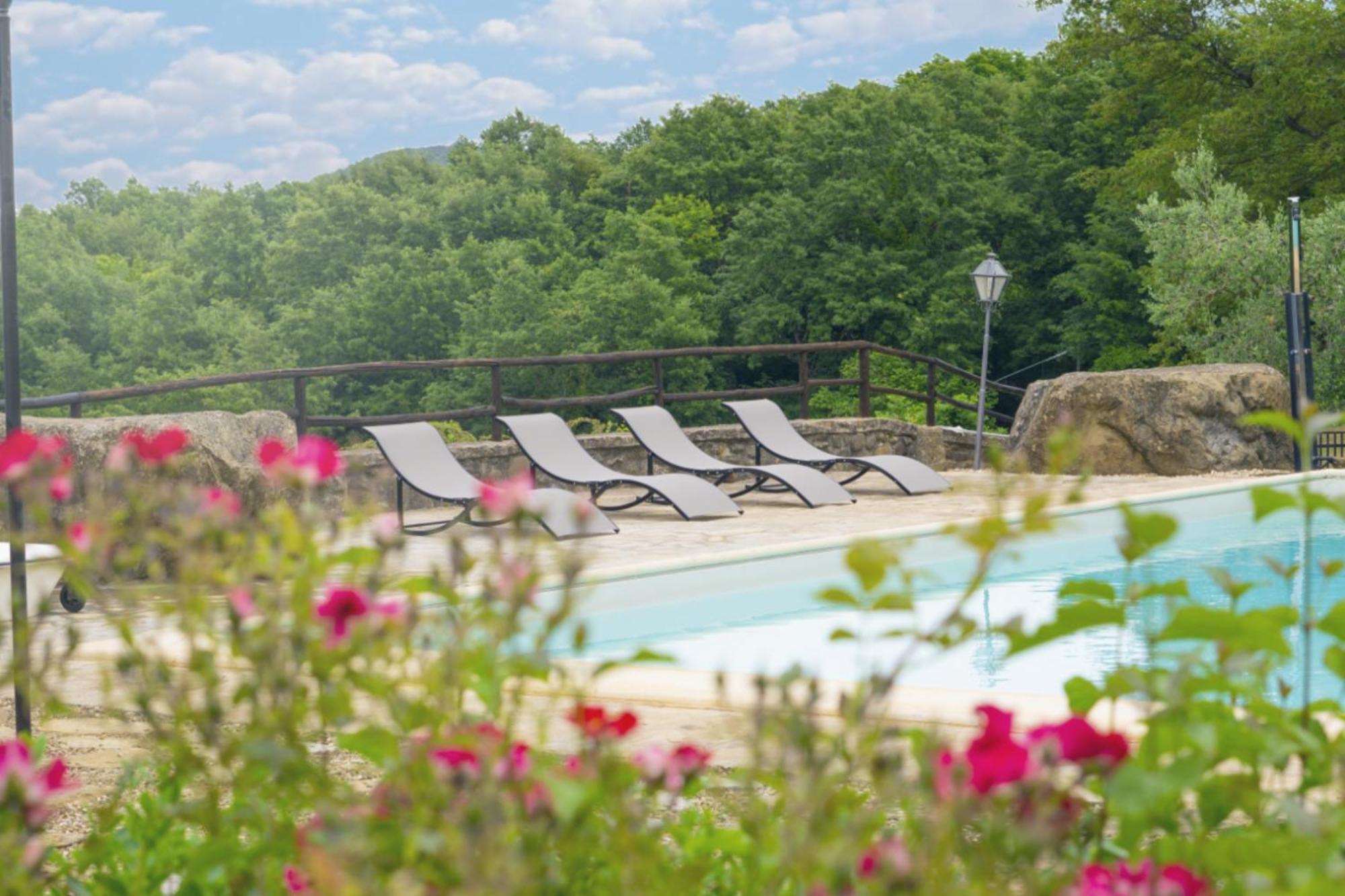 Villa Elisa - Private Pool & Airco Near Reschio Castle Lugnano Kültér fotó