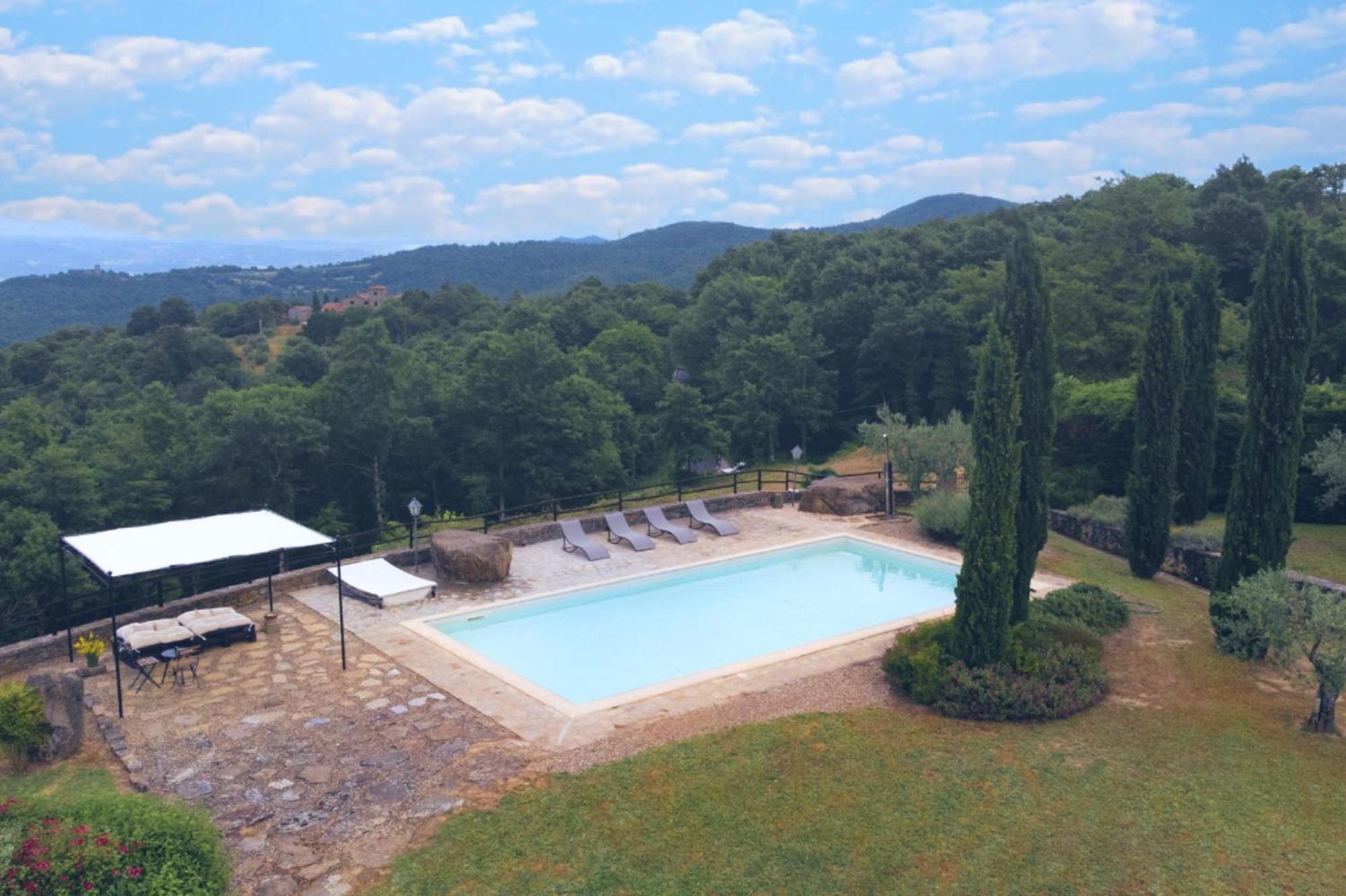 Villa Elisa - Private Pool & Airco Near Reschio Castle Lugnano Kültér fotó